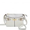SY2203 WHITE – Handbag With Buckle Design For Women