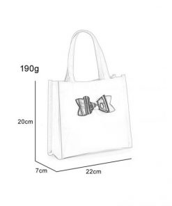 shopper bag with zip