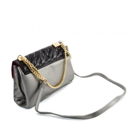 Grey Chain Handbag For Women