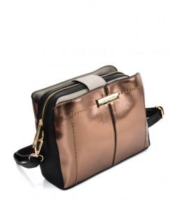 SY2179 GOLD – Simple Solid Color Flash Leather Bag