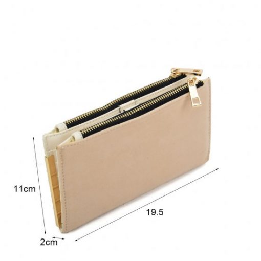 Ladies Long Wallet With Flap Design