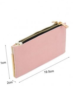 SY5054 Pink – Long Wallet With Flap Design