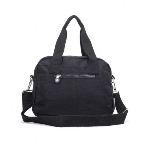 VK5250 Black – Women Large Solid Crossbody Bags