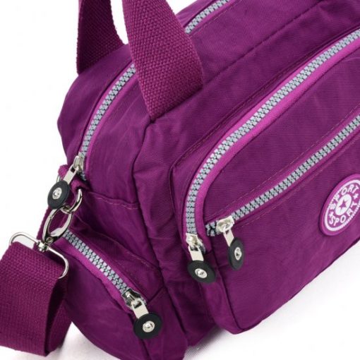 VK5415 Purple – Dual-Use Sports Waist Handbag
