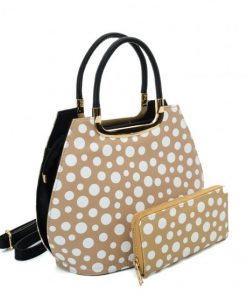 VK2127 KHKAI – Simple Set Bag With Dot And Special Handle Design