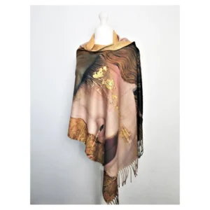 art scarves - golden tears