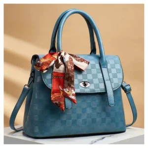 blue crossbody large bag