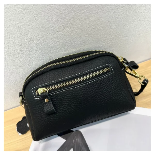 clutch crossbody bag - black