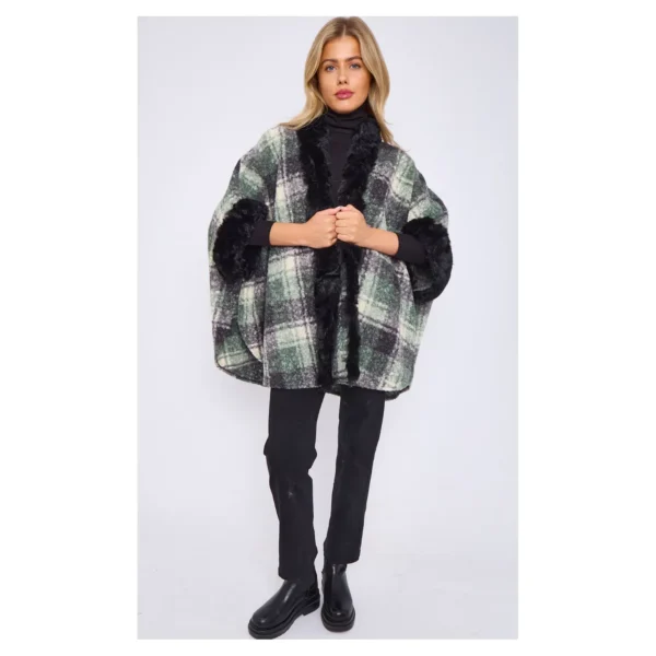 fur trim capes