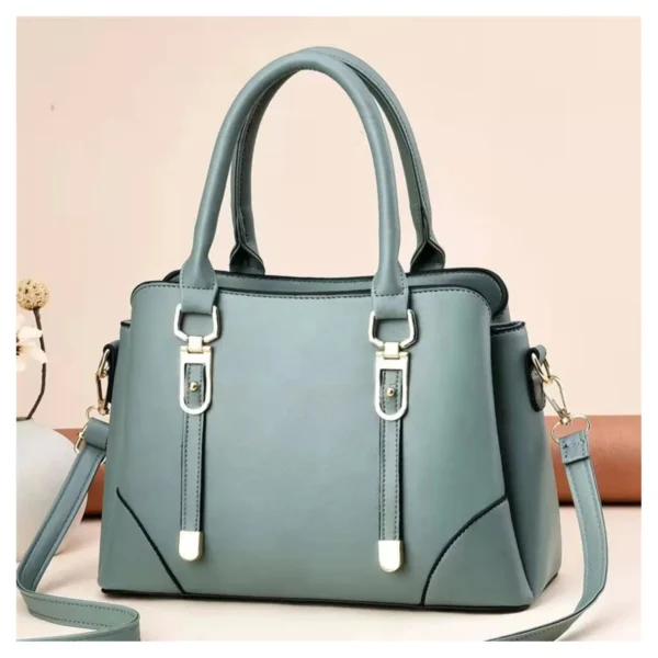 Green elegant hand bag