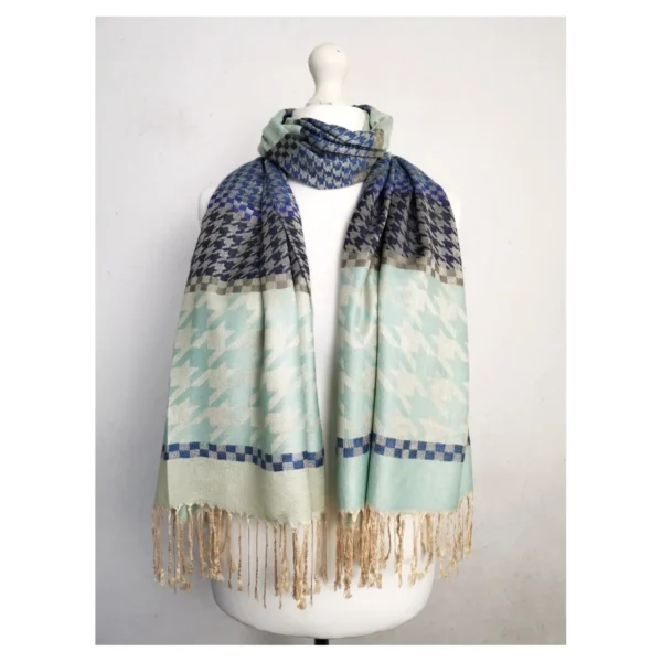 wraps and pashminas - mint