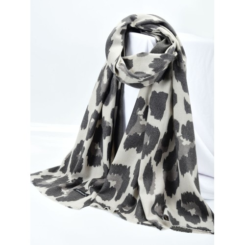 Black plaid scarves female