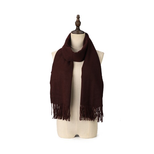 Coffee Color Warm Cashmere wrap