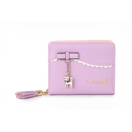 Purple women’s wallets