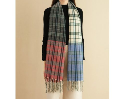 Luxury print scarves women